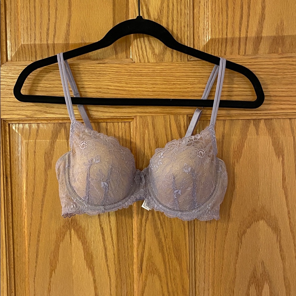 Wacoal Lavender Lace Underwire Bra